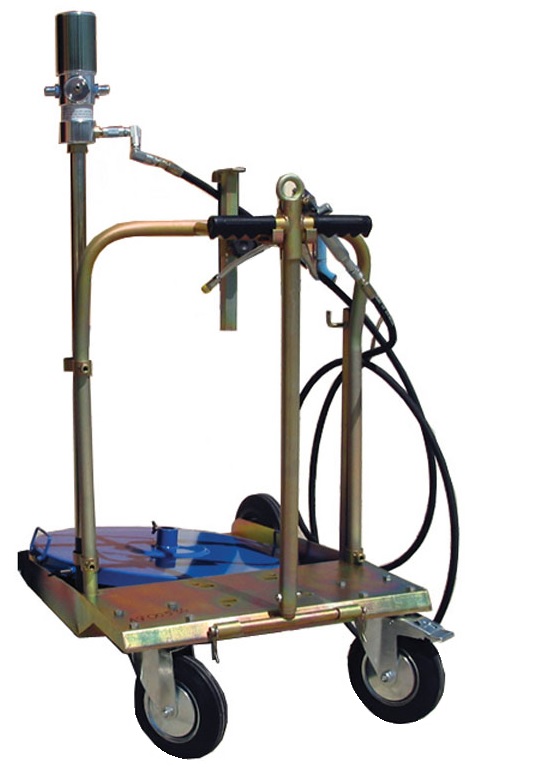 Pneumatikus zs&iacute;rz&oacute;pumpa kompletten 200-220 kg-s hord&oacute;hoz