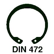 Z&eacute;gergyűrű DIN 742 - K&uuml;lső